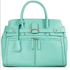 JUST FAB mint large tote